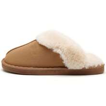 VEDAXIN For Women Woolen Slippers,Fluffy Moccasin With Soft Plush Fleece Lining Slip-On For Indoor Outdoor Use