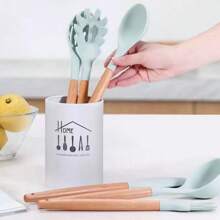 1pc Stainless Steel Chopstick Holder, Kitchen Tool, Tabletop Cutlery Organizer, Draining, Suitable For Kitchen, Dining Room, Outdoor Camping, Party, Housewarming Gift, Large Capacity Storage Box, Valentine's Day, Gift For Friends, Neighbors, Summer Camping Storage, Back To School Supplies