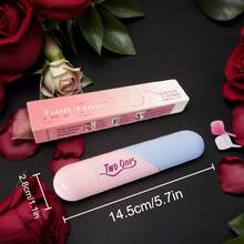 1件双头二合一香水喷雾器/马卡龙色/可旋转成心形/容量10