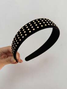 JENNIFER 26 英寸合成长直发，配有两种不同头带可供选择，自然时尚的半发套装，可直接佩戴，方便使用 - 自然黑 - 查看 9