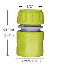 Conexión de manguera, extensión, reparación, accesorio, herramienta de riego - Verde - Ver 3