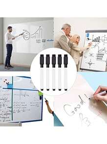 8 Packs Erasable Whiteboard Markers - 8 Bright Colors, Write Smoothly, Low Odor, Dry Quickly, Perfect For Office Meetings, Conferences And Teaching - Durable Plastic Material.,School Supplies,Back To School