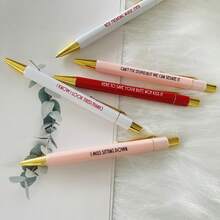 5pcs Nurse Themed Ballpoint Pen Set, Nurse Themed Pen With Paper Card, Gift Set For Nurse Friends - Nurse Ballpoint Pen - View 10