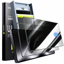 WSKEN Schutzfolie für Galaxy S25 ultra/S25+/S25 Plus/S24+Plus, HD Klar[Auto Dust-Elimination][Fingerabdruck Entsperrung] 9H Härte Schutzglas Displayschutz Folie Zubehör Kratzfest,Bläschenfrei,2 Stück