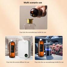 1pc 250ml Modern Minimalist Style Fragrance Refill For Aromatherapy Diffuser. Suitable For Spreading Fragrance, Eliminating Odor, Adding Aroma To Gypsum Ornaments , Clothing And Special Occasions Like Gifts And Festive Party In Hotels, Living Rooms, Bedrooms, Bathrooms, Etc. No Fire Hazard.