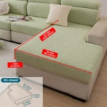1pc Stretch Jacquard Sofa Cover, Machine Washable, Anti-Cat Scratch, Furniture Protector Sofa Cushion Cover Set With Recliner Slipcover, For Modern Living Room, Bedroom, Office Decor Room Decor Home Decor Living Room Decor Couch Cover Sofa Covers