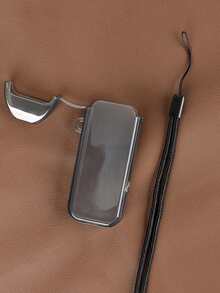 1pc Transparent Protective Case Suitable For ZIPP VAZO, TPU Protective Case With Lanyard - Transparent - View 4