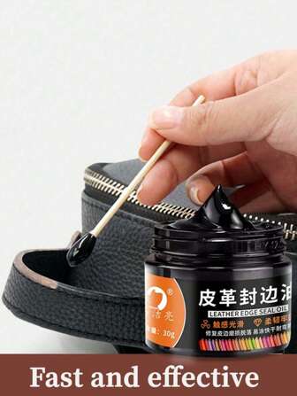 Black Leather Recoloring Balm, Leather Color Restorer Conditioner, Leather Repair Kits For Vinyl Furniture, Sofa, Car Seats, Shoes - Repair Leather Color On Faded & Scratched Leather Couches