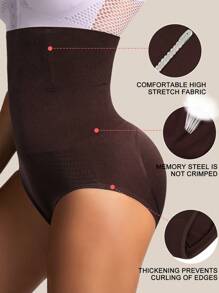 1 Pc Seamless High Waist Shaping Panties Slimming Tummy Control Waist Trainer Body Shaper Shapewear For Women Underwear Women's Underwear Sheath Flat Belly Woman Lingerie Briefs Butt Lifter