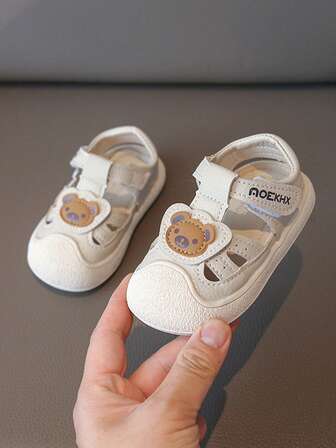 Infant/Toddler Soft Sole Non-Slip Baby Sandals, Anti-Kick Shoes For 0-1 Years Old, 4-8-12 Months, Spring/Summer