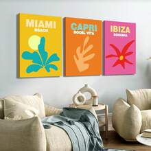 Decoración de habitación estilo preppy, decoración de pared estilo preppy, impresiones de viajes estilo preppy, artículos estilo preppy, cosas estilo preppy, pósteres estilo preppy para habitación de adolescente, para dormitorio y sala de estar enmarcados - Multicolor - Ver 2