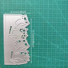 1pc Graduation Season Greeting Card Decoration Metal Cutting Tool Mold DIY Crafts Scrapbook Paper Knife Process