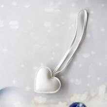 1pc Customized Letter Design PU Leather Heart-Shaped Thick Women's Handbag Charm, Personalized Heart-Shaped Bag Pendant, Suitable As Birthday, Christmas, Valentine's Day Gift, Personalized PU Leather Girl Heart-Shaped Keychain, Heart-Shaped Women's Bag Charm, DIY Keychain Accessories - Multicolor - View 21