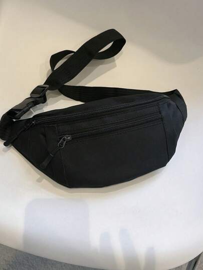 Fanny Pack Sports Festival Workout Traveling Running Large Crossbody Casual Hands-Free Wallets Waist Pack Phone Bag Belt Bag For Men Pouch