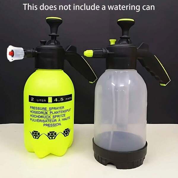 2pcs Transparent Leakproof Spray Nozzle - High Quality Transparent Design, Easy To Use, Highly Efficient Cleaning, Universal Threaded Connection, Suitable For Plant Care And Cleaning, Car Washing And Gardening [Spray Bottle Not Included]