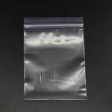 30-100 st Klart Zip Lock Ziplock Förvaring Presentpåsar Transparent plast Små smycken Förpackning För Armband Halsband Örhängen Ringar Smycken Förvaring