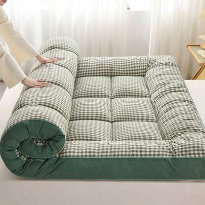 3D-pärlbesatt madrassskydd - Ultramjuk, andningsbar, fluffig madrassbädd, hudvänlig och bekväm, lämplig för sovrum, tatami, studentrum, camping | Hela säsongen, tjocklek 2,36-3,2 tum, madrasskydd