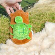 1 pieza 23cm peluche de Kapybara con turtuga,buena calida.el mejor regalo de vacaciones.