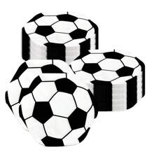 Football Shaped Napkin Disposable Football Party Napkin Sports Ball Napkin Football Dinner Tableware Set Unfolded Football Tableware Napkin, Suitable For Sports Party Supplies