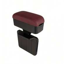 Adjustable Car Armrest Pad With Cup Holder, Comfortable Armrest Extender, Height Adjustable Arm Rest Storage Box For Most Vehicles