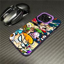 Funda de silicona suave con diseño creativo y de moda para teléfonos modelo 16 Promax/16plus/16pro/16, 15/14/13/12/11 que protege contra golpes y caídas, orificio preciso para la cámara y de un solo bloque de material de silicona.