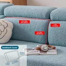 1pc Stretch Jacquard Sofa Cover, Machine Washable, Anti-Cat Scratch, Furniture Protector Sofa Cushion Cover Set With Recliner Slipcover, For Modern Living Room, Bedroom, Office Decor Room Decor Home Decor Living Room Decor Couch Cover Sofa Covers