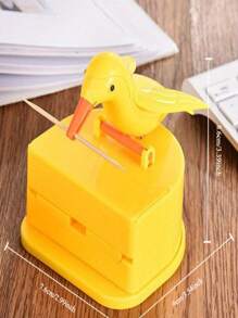1PC Bird Toothpick Box, Intelligent Toothpick Storage Box, Cute Spread Wings, Home Decompression Toothpick Can, Press To Pop Out Bird Toothpick