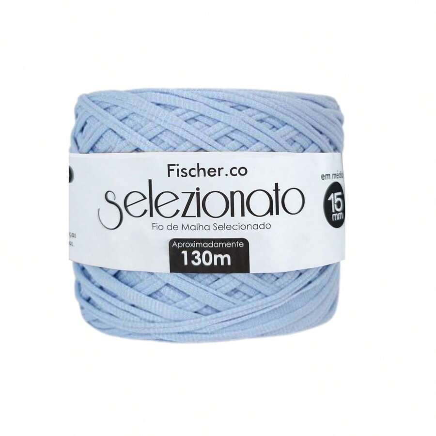 Selected Knitting Yarn 15mm 130 Meters Various Colors - Card 1 - 15 FROZEN - View 1