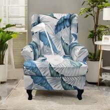 2pcs Waterproof Stretch Universal Tiger Chair Cover Protector Set, Tiger Print Pattern, Includes 1 Sofa Cover + 1 Cushion Cover Gifts Birthday Graduation