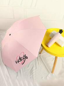 Ombrello pieghevole personalizzato - antivento, leggero, portatile, con il tuo nome personalizzato, motivi floreali o decorativi, logo personalizzato, adatto per attività all'aperto, viaggi e uso quotidiano, protezione UV, ombrello antivento rinfrescante per l'estate, spiaggia, viaggi