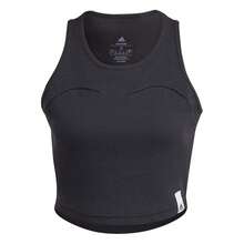 Adidas W LNG RIB TANK - Black - View 4