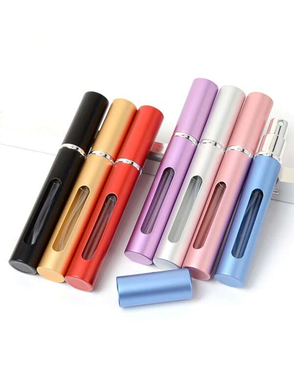 Refillable Portable Perfume Bottle - 0.17 Oz Ultra Fine Mist Sprayer - Travel Size, Suitable For Personal Fragrance Use