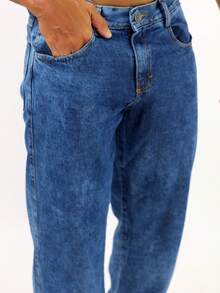 Balloon Bag Jeans Wide Leg Skater Style Top-Y.LCALCA - 淺色水洗藍 - 查看 3