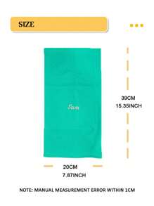 [Customized Product] 1pc Children Snood, Elastic Turtleneck Scarf, Colorful Soft Windproof Warm Scarf For Outdoor Activities, Customized Embroidered Name, & New Year Holiday Gift