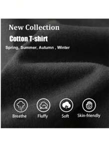 Camiseta de manga corta de algodón puro con cuello redondo para hombre, con estampado DIY de una escena dramática de un rayo que atraviesa las nubes oscuras sobre una ciudad por la noche, Verano 2025