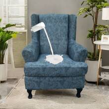 2pcs Waterproof Stretch Universal Tiger Chair Cover Protector Set, Tiger Print Pattern, Includes 1 Sofa Cover + 1 Cushion Cover Gifts Birthday Graduation