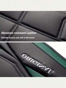 Universal PU Leather Car Seat Covers, Racing Seat Covers, Front Single/Set, Easy Installation & Cleaning, Breathable Soft Anti-Slip Protector Fit Most Vehicles (Driver & Passenger) - Multicolor - View 11