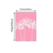 1/6pcs Pink And Blue Coastal Wall Art Picture Summer Bikini Prints Canvas Paintings Preppy Poster Vacation Beachy Decor For Bathroom, Living Room, Apartment Dorm Room Decor Umframed