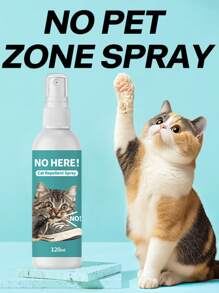 120ml Pet Repellent Spray, Deterrent Repellent Spray To Repel And Discourage Cats