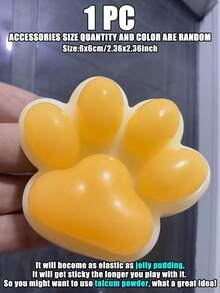 1 件可爱减压模拟硅胶挤压猫爪、挤压玩具、慢回弹、缓解压力、Taba Squish Sticky、弹性大挤压、坐立不安玩具、便携式挤压玩具，非常适合放在办公桌上和外出时放松，Tabas 柔软玩具，有趣和棘手的感官游戏，非常适合圣诞节、万圣节和生日礼物，使其成为理想的节日礼物、生日派对礼物。