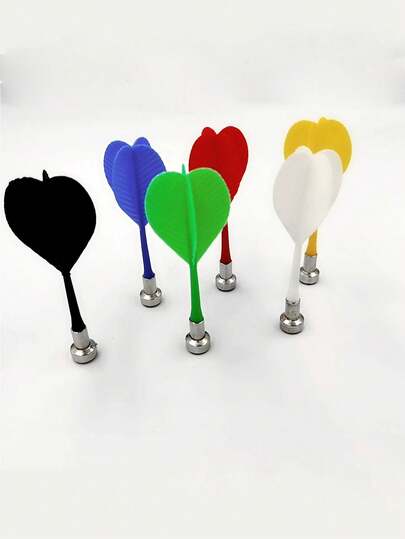 3-10 件大头亮光超强磁性休闲磁性飞镖 85 毫米 非常适合室内游戏和派对游戏 随机颜色