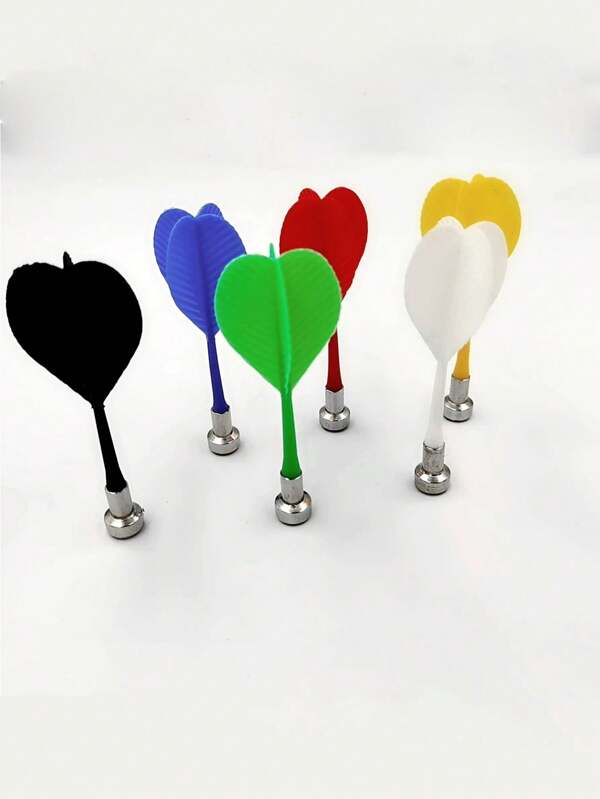 3-10 PIEZAS Dardos magnéticos grandes y brillantes de 85mm, excelentes para juegos interiores y de fiesta, con colores aleatorios