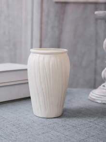 1/2/3pcs 4-6 Inch Mini Plastic Flower Vases, Home Living Room Dining Table Floral Decor Vase (Suitable For Dried Flowers), Home Decoration Room Decor Glass Vase - White - View 15