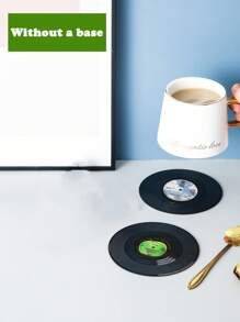 1SET/2pcs/4PCS/6PCS/8PCS/10PCS Plastic Cup Coasters For Kitchen, Dining Room, Living Room, Table Decoration, Heat Resistant, Scratch Resistant, Anti-Dust,Suitable For Wedding, Party, Gift, Birthday