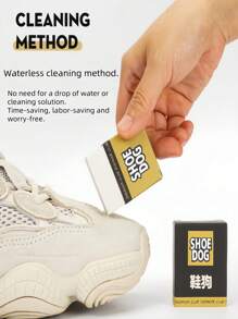 1pc/3pcs Popular Shoe Cleaning Eraser, Portable Pocket Sized Shoe Cleaner For Leather, Sneakers, Sports Shoes, Boots