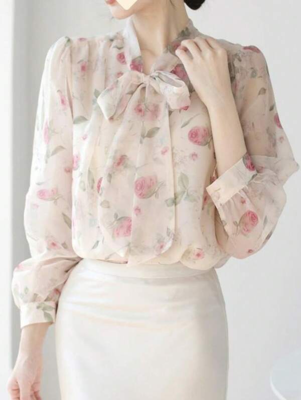 Chemise à manches longues en maille pour femmes, à la mode pour l'été