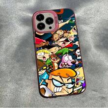 Funda de silicona suave con diseño creativo y de moda para teléfonos modelo 16 Promax/16plus/16pro/16, 15/14/13/12/11 que protege contra golpes y caídas, orificio preciso para la cámara y de un solo bloque de material de silicona.