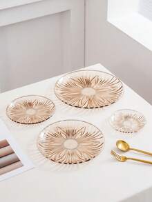 1pc Fruit Cake Bread Round Tray, Halloween, Christmas, Wedding Party Holiday Fruit Plate - Multicolor - View 10