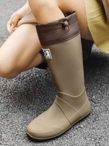 Detachable Portable Rain Boots For Men & Women, Multi-Purpose Outdoor Camping Waterproof Tall Boots, Couple Wading Shoes