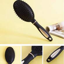 Air Cushion Comb, Inward Curling Styling Hair Roller Brush, Straight Hair Air Cushion Massage Comb, Large Paddle Brush, Nylon Bristle Curling Comb, Air Cushion Massage Comb, Detangling Brush, Portable Smooth Hair Comb